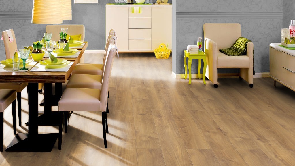 Ламинат Haro Tritty 100 Gran Via 4V дуб натур 526703 фото в интерьере